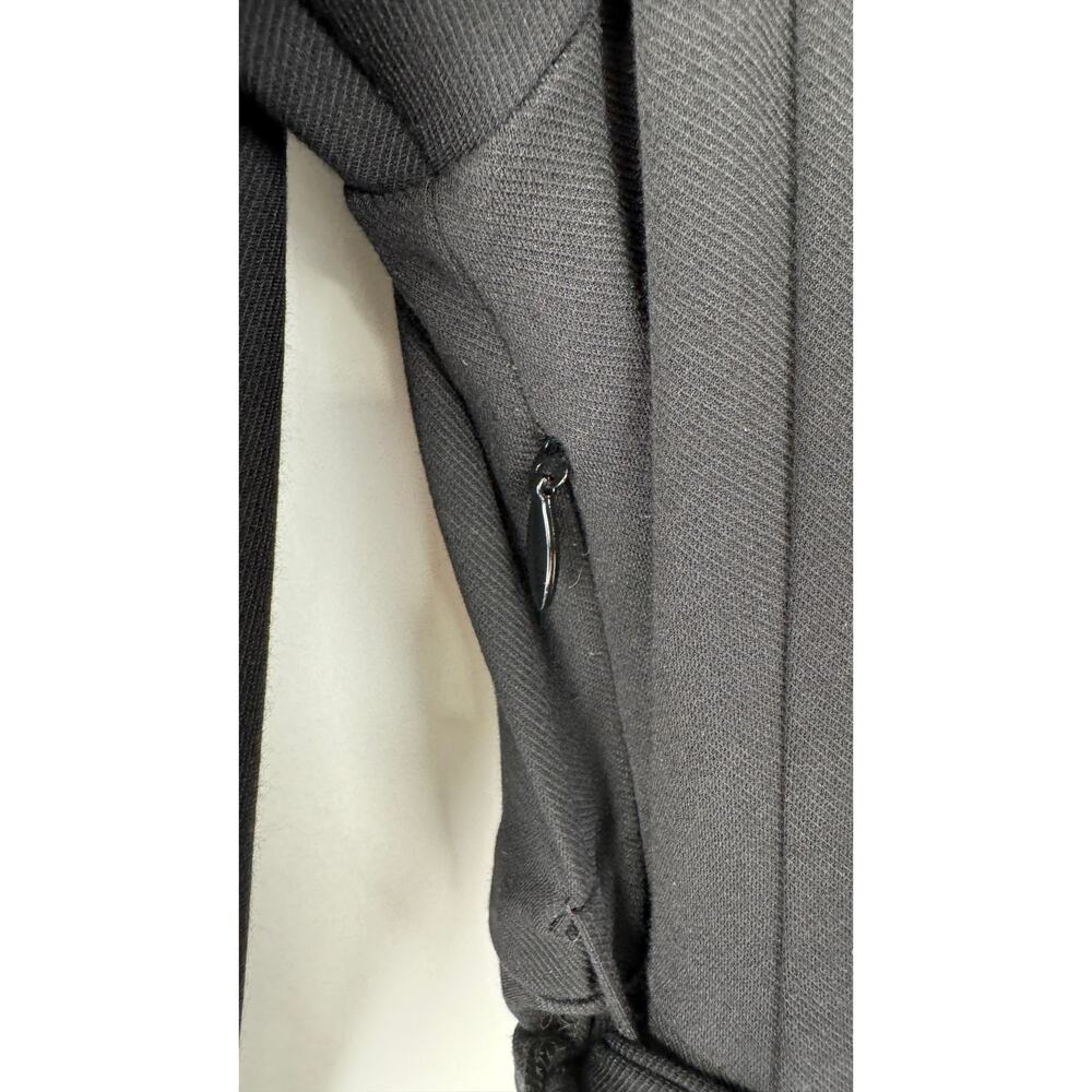 Torrid Womens Mini Tuxedo Dress Plus Size 20 Black Long Sleeve Short Tie Belt - Picture 12 of 13